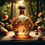 بطری اسانس بلوط خوراکی مناسب برای دسر و نوشیدنی