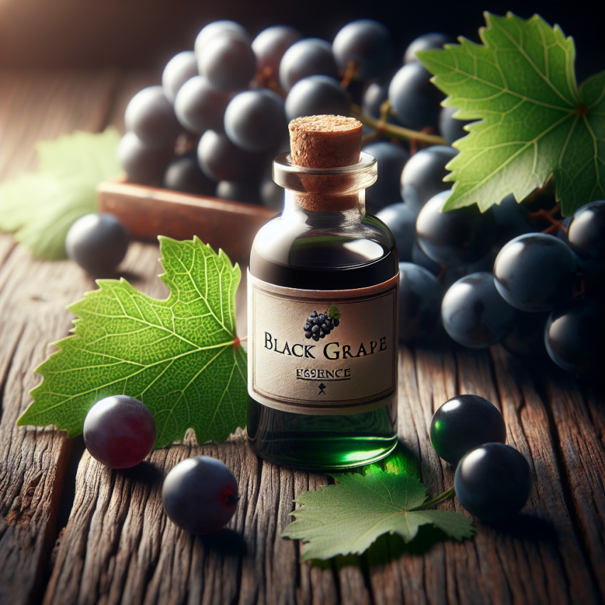 بطری اسانس انگور سیاه خوراکی مناسب برای نوشیدنی و دسر