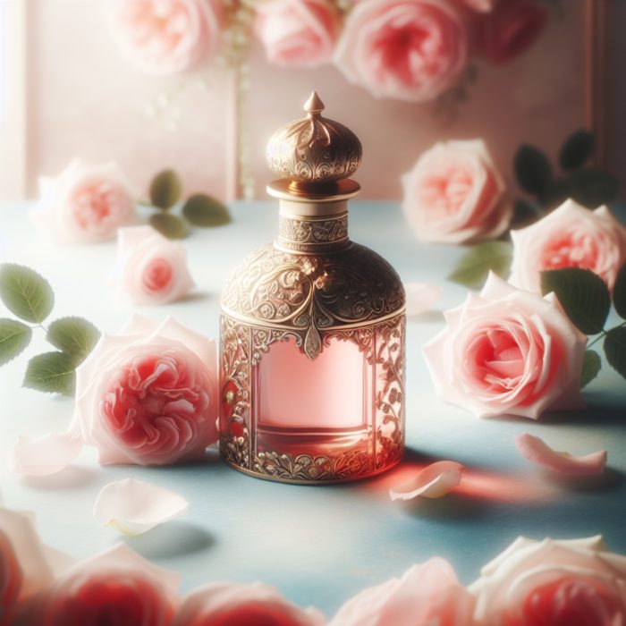 اسانس گلاب با عطر طبیعی گل محمدی مناسب شیرینی سنتی و دسر