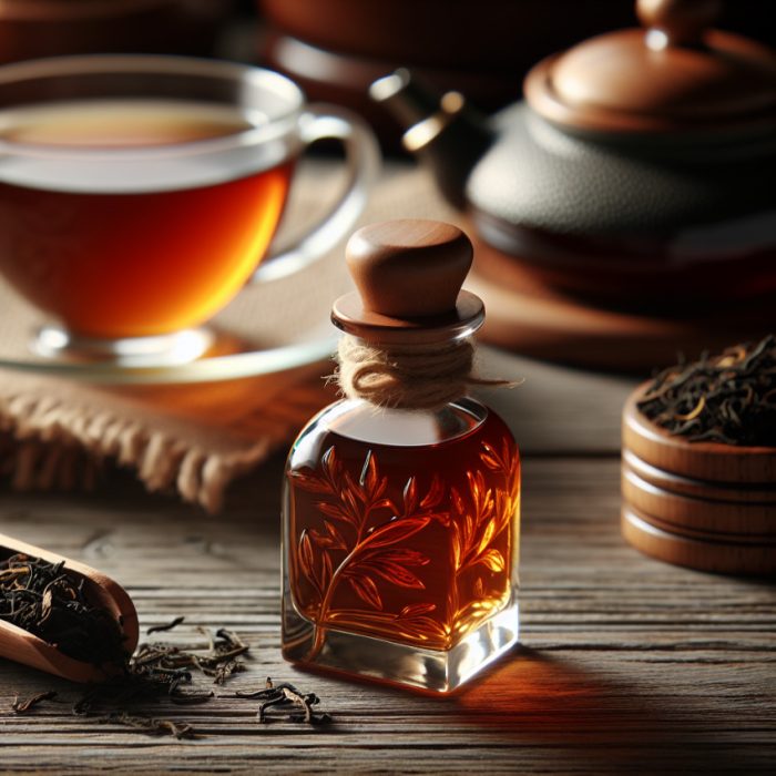 اسانس چای با رایحه طبیعی مناسب نوشیدنی و فرآورده‌های غذایی