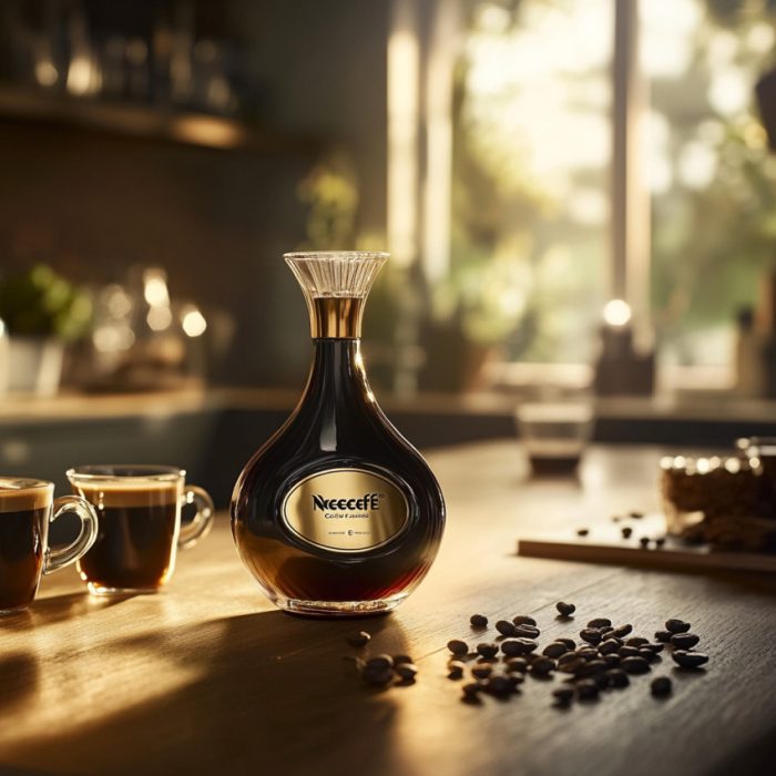 اسانس قهوه با عطر قوی و تلخ مناسب نوشیدنی و دسر