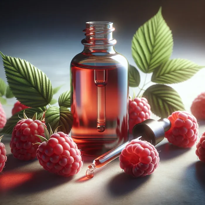 اسانس بهداشتی رزبری با رایحه میوه‌ای و شیرین مناسب محصولات آرایشی و بهداشتی