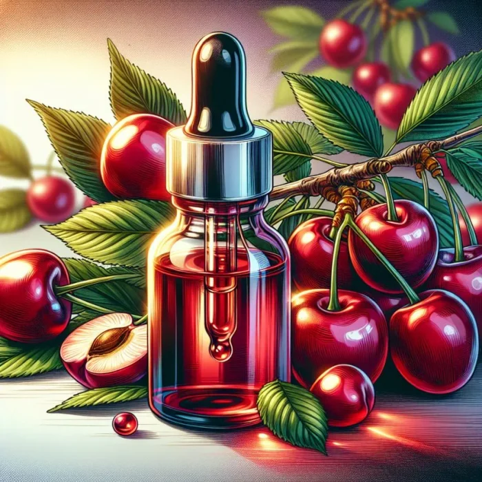 اسانس بهداشتی گیلاس با رایحه میوه‌ای و ملایم مناسب محصولات آرایشی و بهداشتی