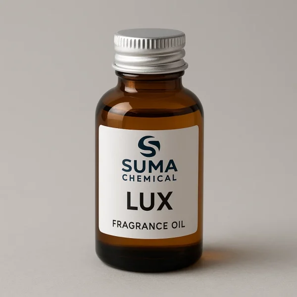 بطری اسانس لوکس با رایحه‌ای گرم، شیرین و لاکچری، مناسب برای ساخت عطر، شمع و صابون‌های عطری زنانه