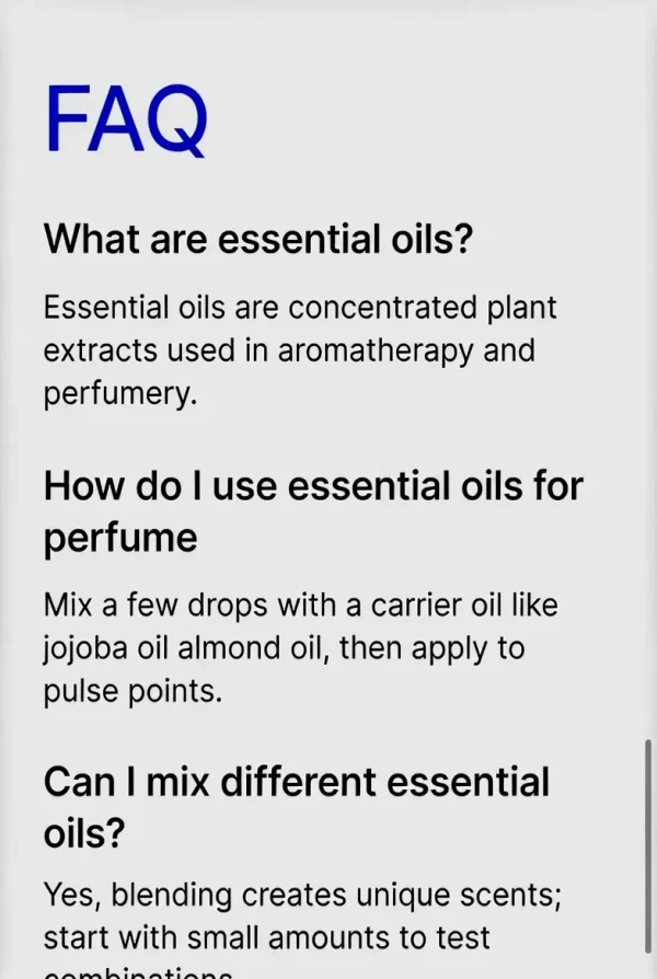بهترین اسانس برای عطر زنانه